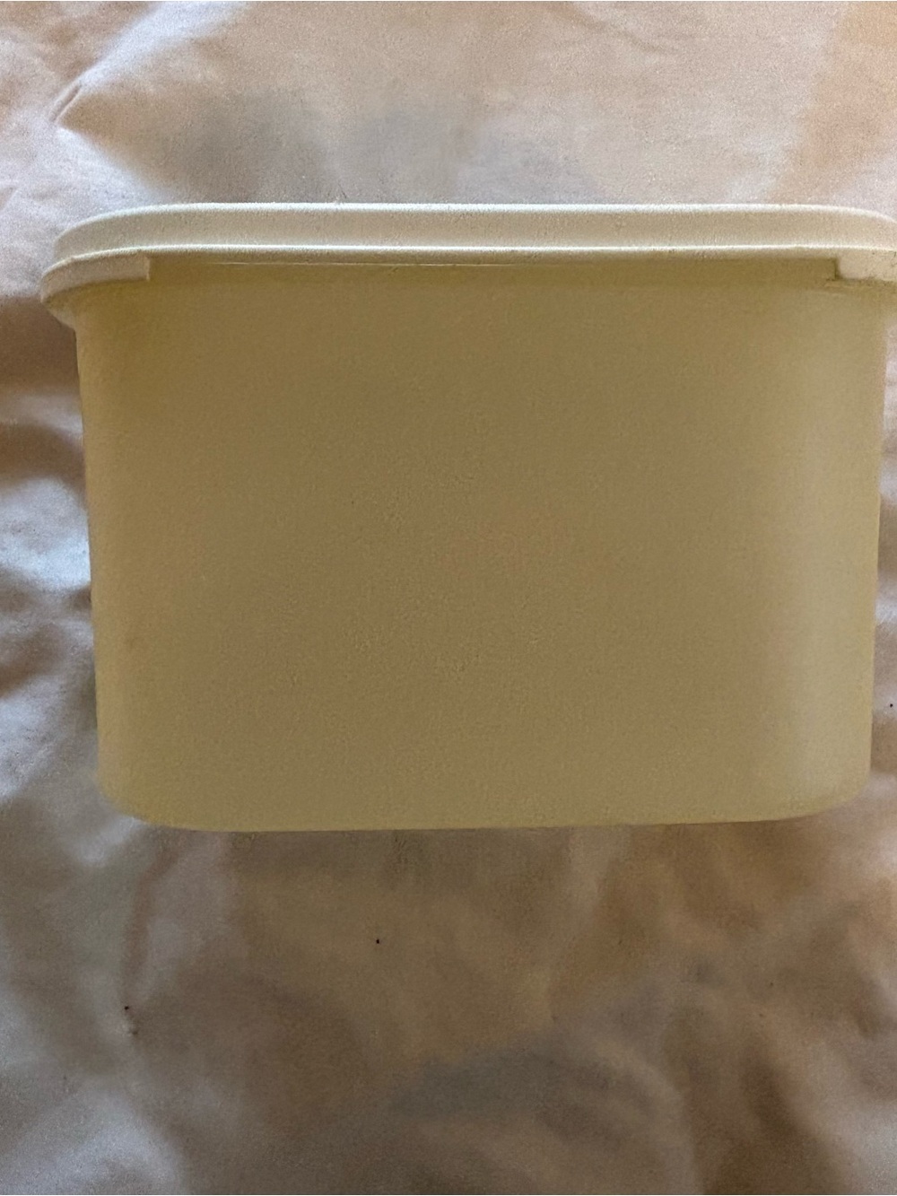 Vintage Tupperware Modular Mates Oval Storage Container with Snap Lid
